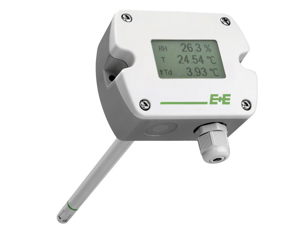EE210 - RH / T Transmitter with Display <br> Accuracy: ±1.3 % RH